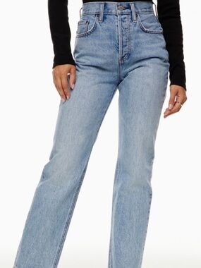 Aritzia denim forum the 90s joni hi-rise loose jeans size 26